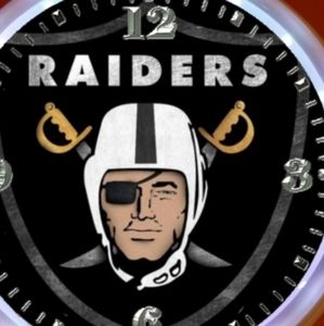 Raiders clock